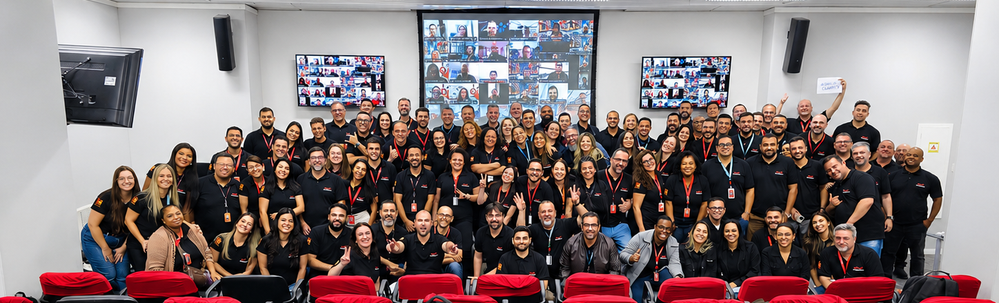 Edgar com grande time corporativo